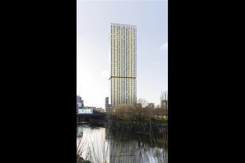 Exchange Court in Salford, designed by OMI Architects